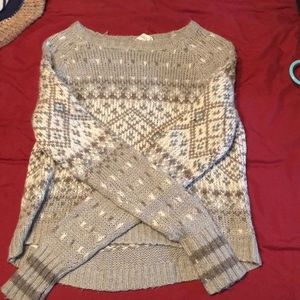 Knit sweater